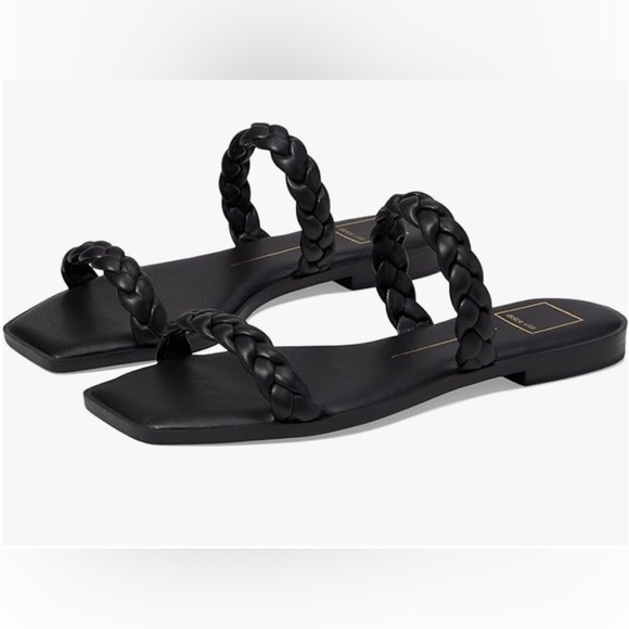 Dolce Vita Shoes - Dolce Vita Flats Indre Onyx Stella Sandals Size 6.5